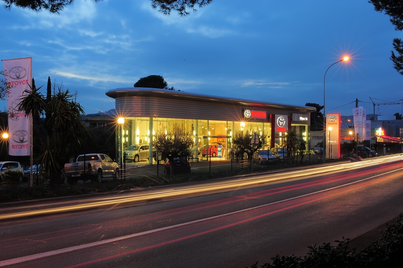Concession Toyota, Antibes Le SACA