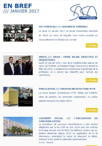 EN BREF /// JANVIER 2017
