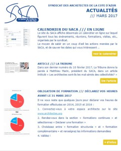 ACTUALITÉS /// MARS 2017